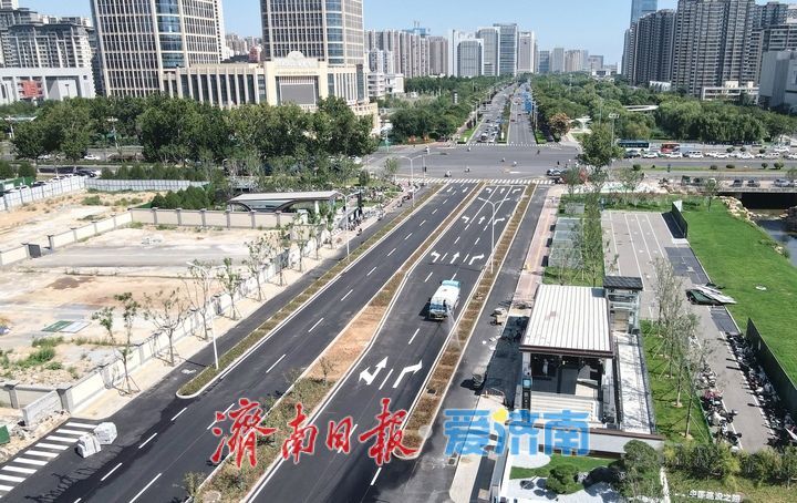 腊山河西路南延全面放开通行