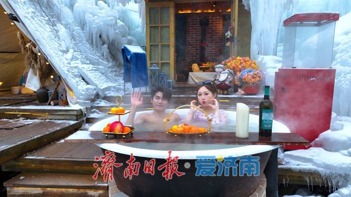 一年四季 泉在济南丨冰瀑仙境！济南九如山变身冬日限定“琉璃世界”