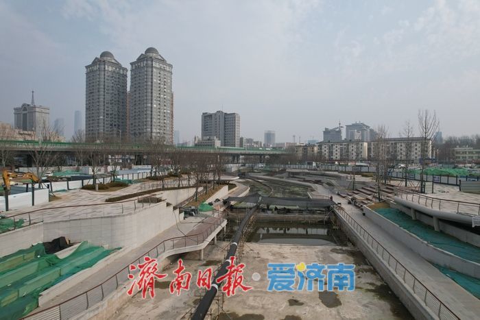 全福河“生态+休闲”景观带初见雏形