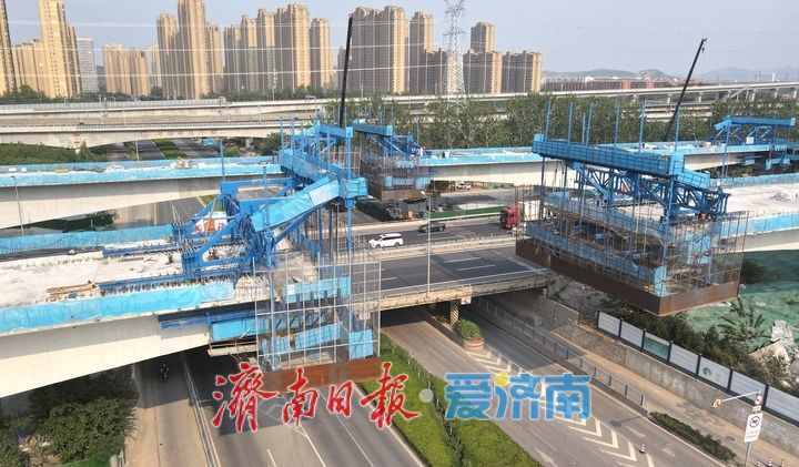 项目强省会｜京台高速齐河至济南段改扩建工程上跨齐兴大街