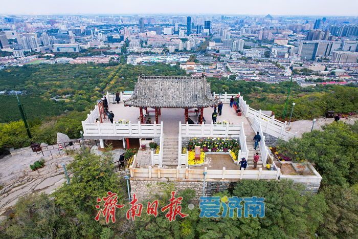 登历山极顶 览泉城新卷 千佛山城市观景平台全新亮相