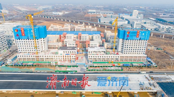项目强省会｜济南国健健康城二期项目成功封顶 助力生命健康产业集聚发展