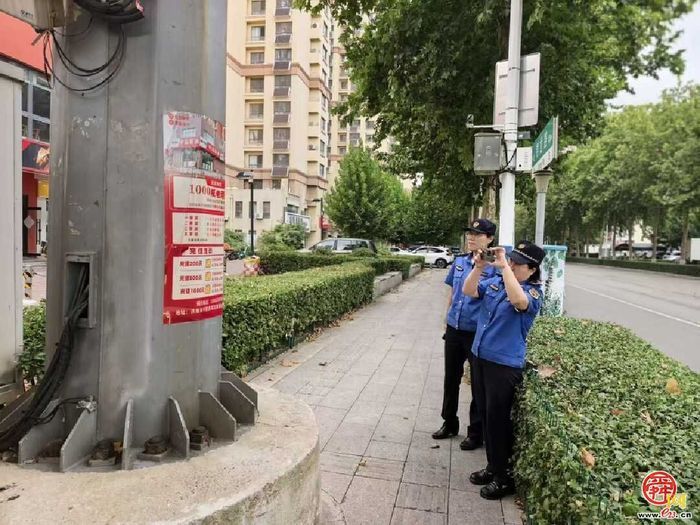 “城市管家”的假期，写在街头巷尾