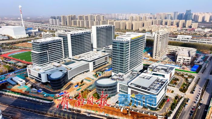 济南国际医学中心妇产医院项目建设进入收官阶段