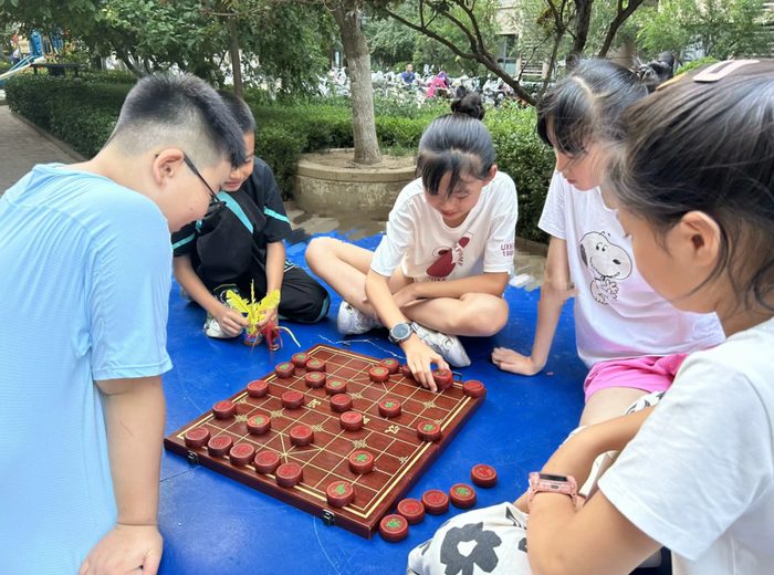 高新区凤凰路小学开展精彩的暑期成长共同体活动