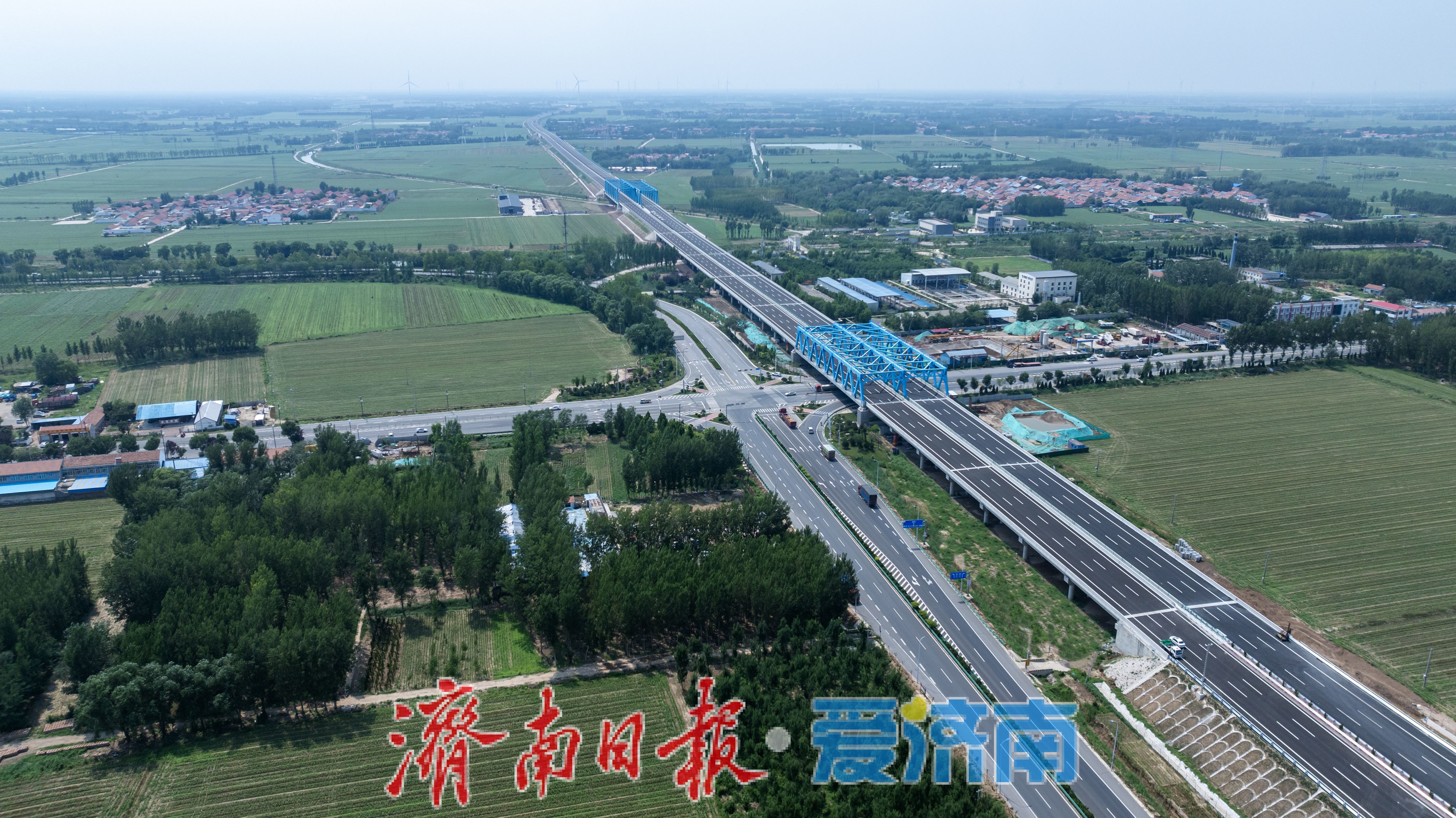 项目强省会｜高青至商河公路商河东至张坊段正式通车