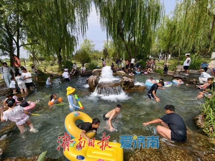 一年四季 泉在济南丨千年白泉焕生机 生态开放一周年