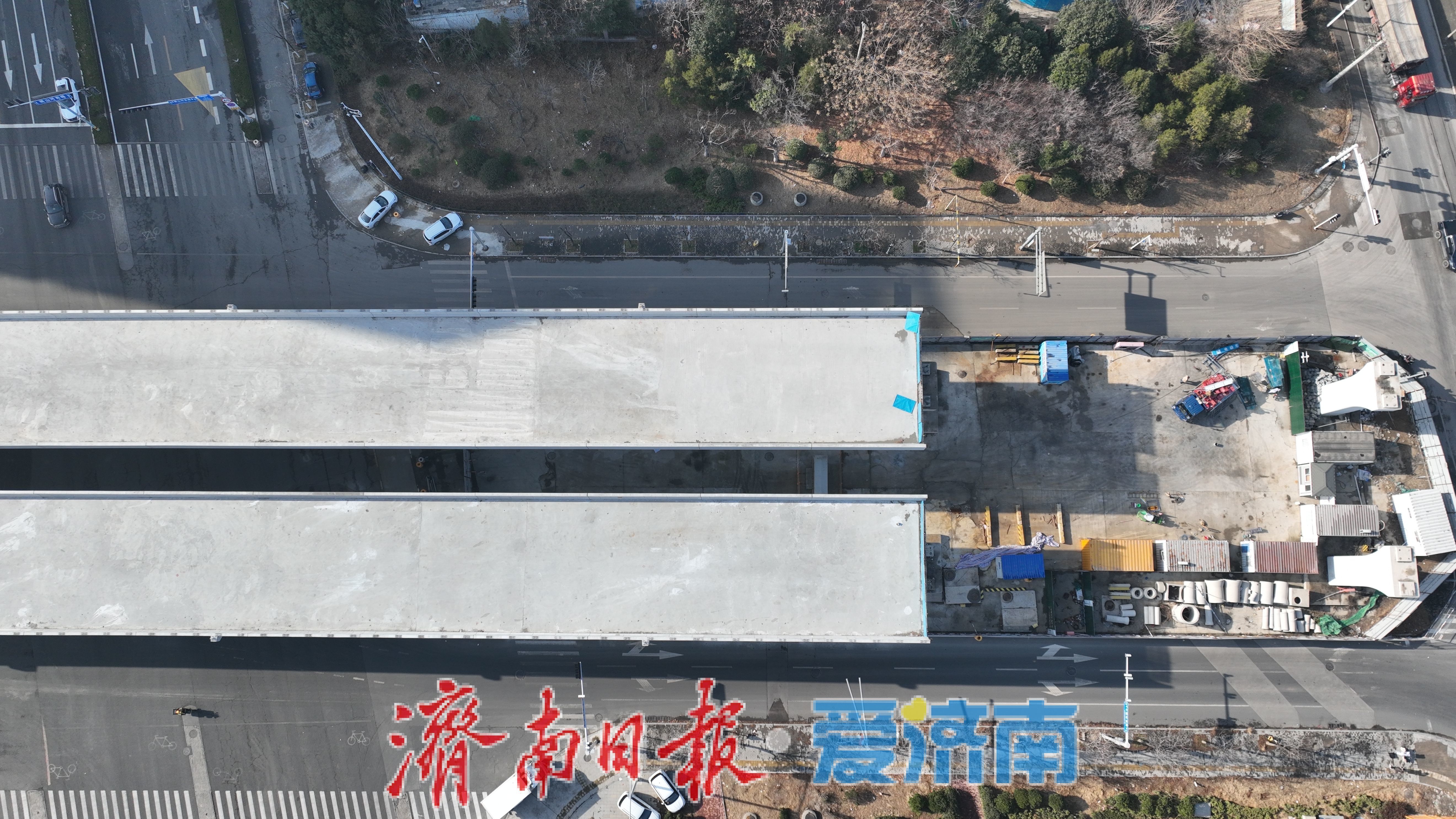 济南腊山河西路北延工程稳步推进，将成西部南北动脉