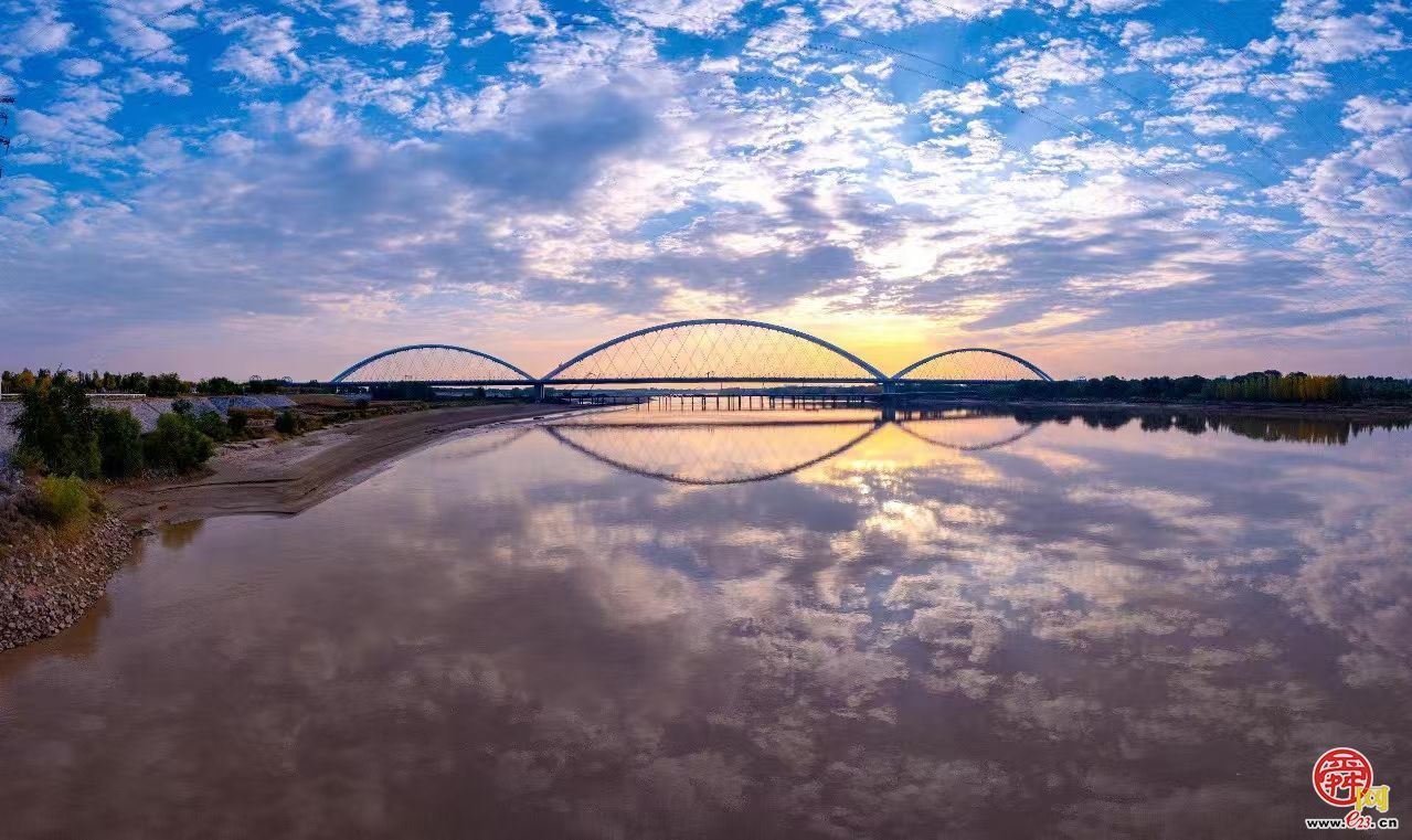 跨越之桥拥河北起 济南黄河大桥主线、济南黄河齐鲁大桥通车