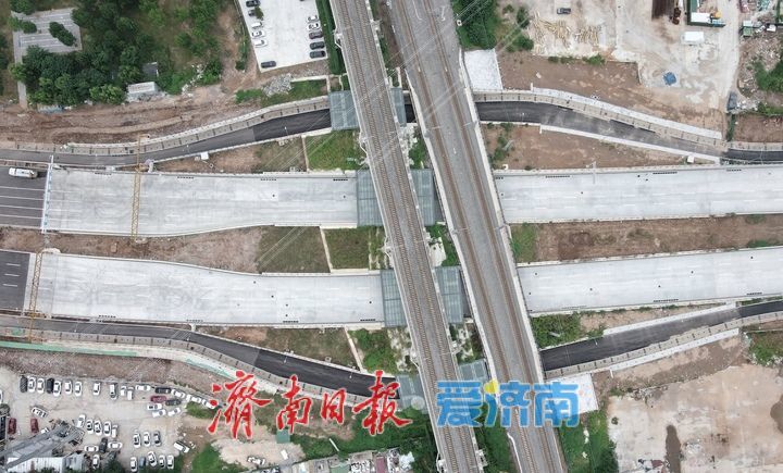 进入冲刺阶段，济南奥体西路北延即将“焕新登场”