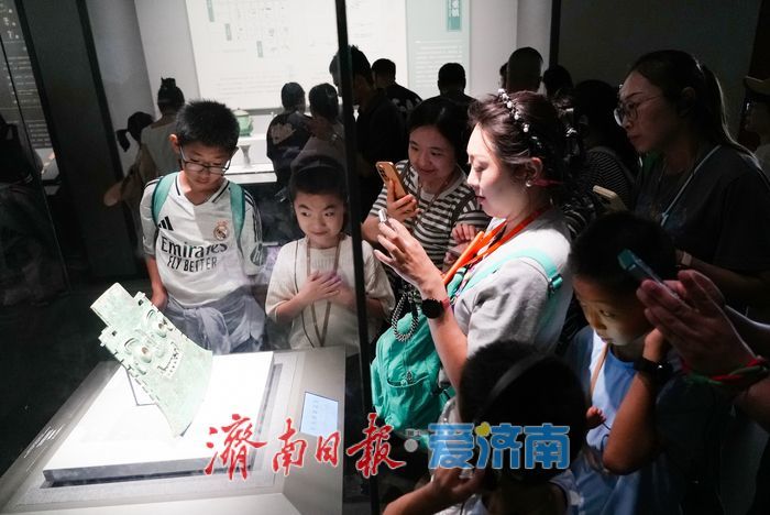 抓住暑期尾巴 山东博物馆参观持续火热