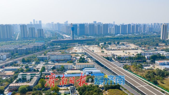 项目强省会｜单塔斜拉桥展露新貌 腊山河西路北延项目打通西城区南北交通断点