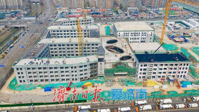 项目强省会｜工业南路北小学项目主体全面封顶 教育配套再添新动能