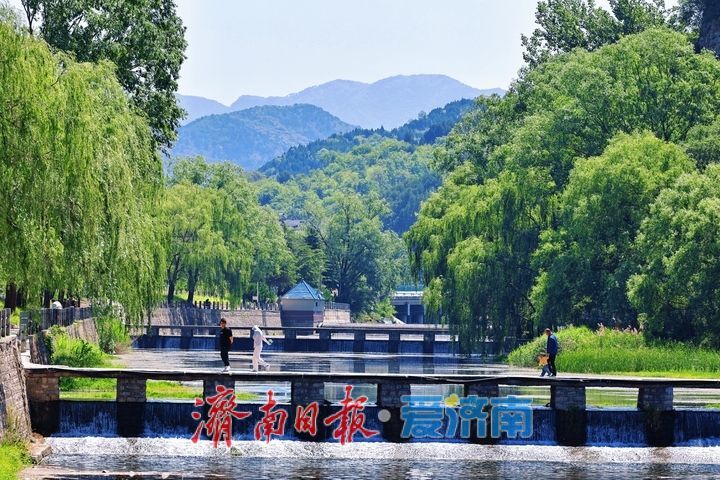 一年四季 泉在济南丨碧水绕青山 锦阳川尽显南山灵秀风光