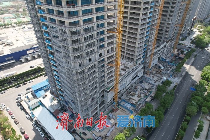 项目强省会｜济南万融云城二期项目进入建设冲刺阶段