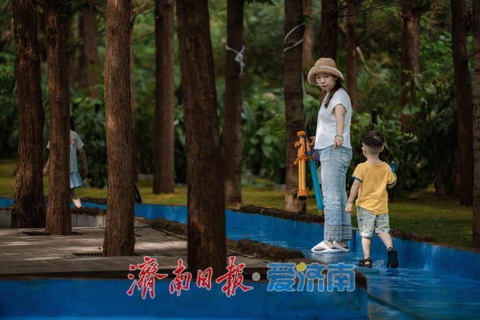 一年四季 泉在济南丨鲜花港杉林水乐园、杉水间营地开业,解锁夏日清凉潮玩法