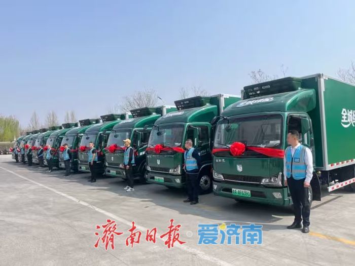 面包配送不用油，济南绿色物流这样“电”亮全城