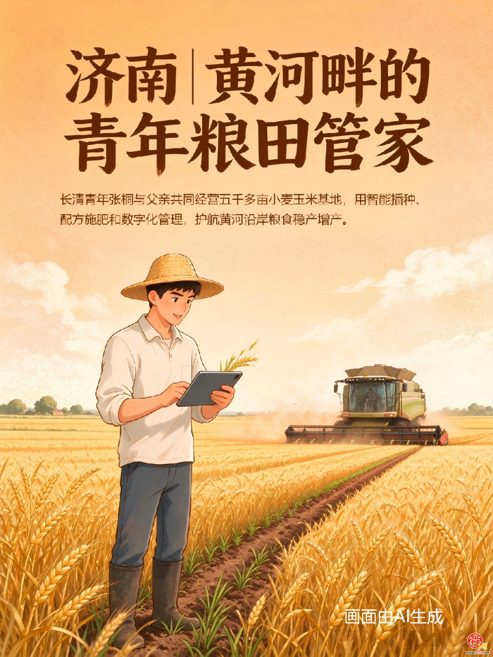 粮仓护齐鲁， 青春有“农”光