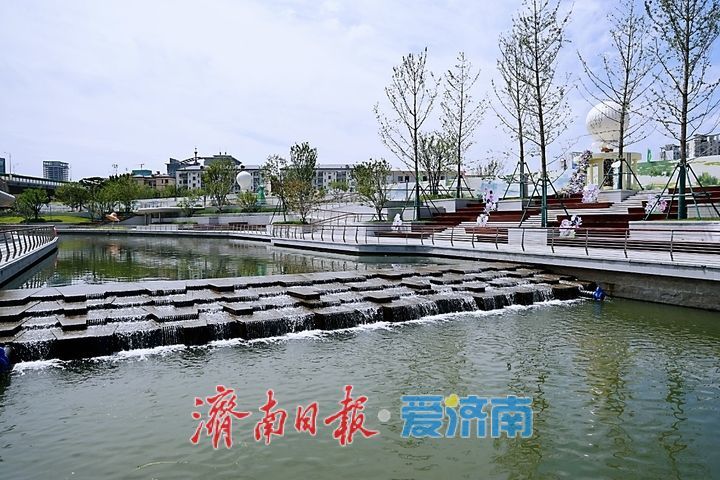 泄洪河道华丽蜕变 变身滨水生态长廊