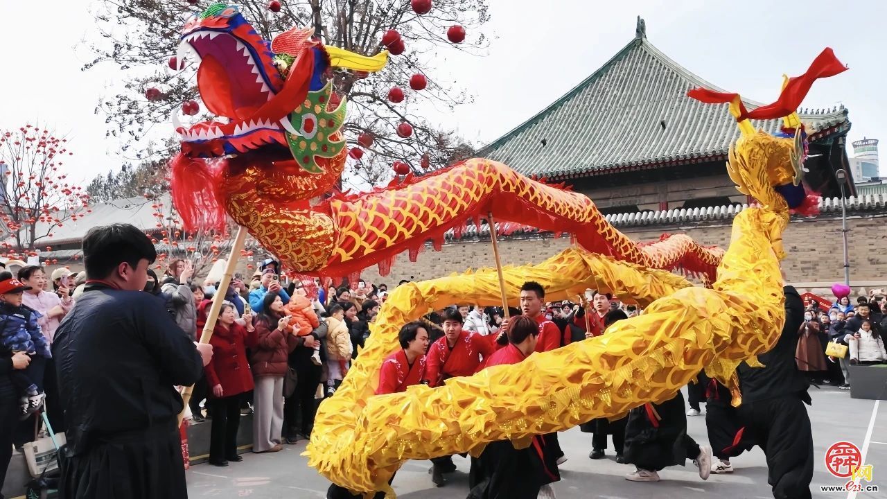 四戏闹新春 泉城年味浓 四方景致交织泉城最浓新春图景
