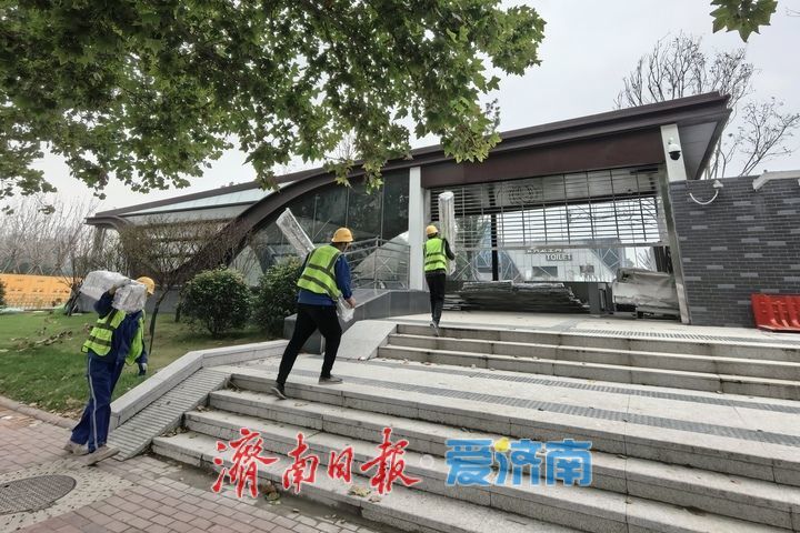 项目强省会｜直达文博场馆，济南轨交4号线这处站点出入口已亮相