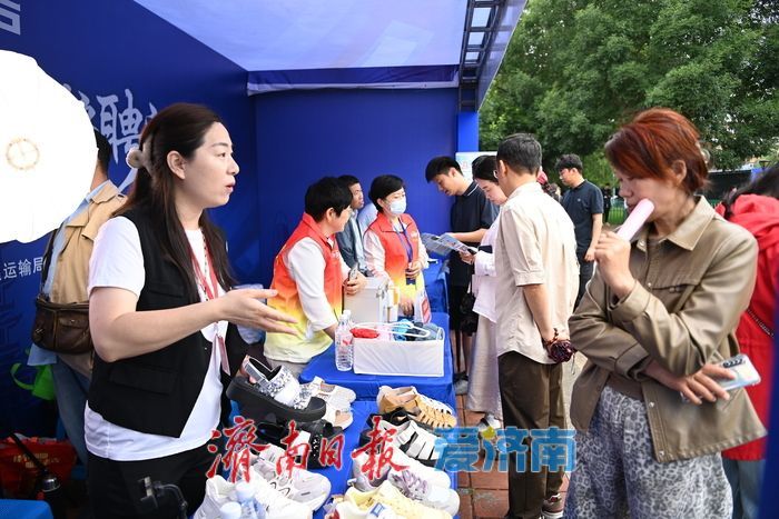 锚定新业态 就业觅新机 济南新就业形态专场招聘会供需两旺