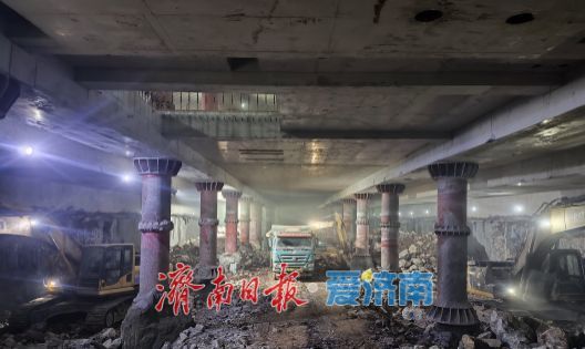 济南轨道交通4号线施工揭秘