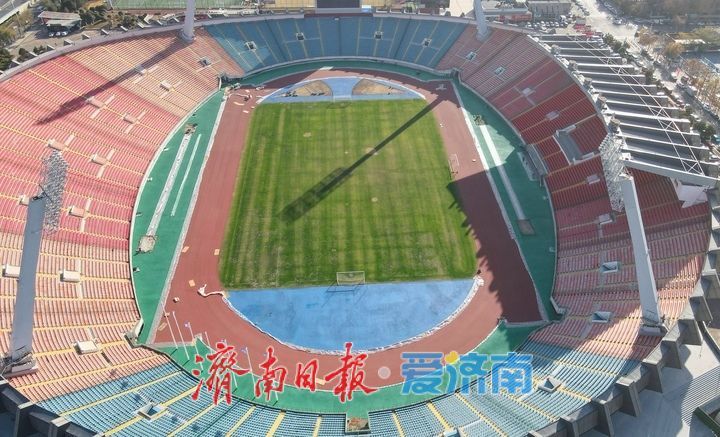 项目强省会｜山东省体育中心内场塑胶跑道升级改造展新貌