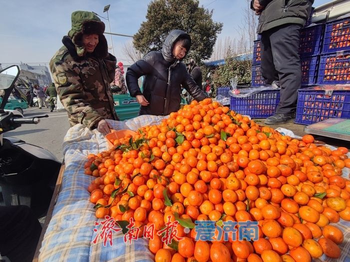 人头攒动购年货 烟火升腾年味浓