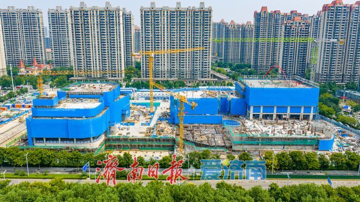 深耕片区配套建设 济南西客站中央公园一期工程稳步推进