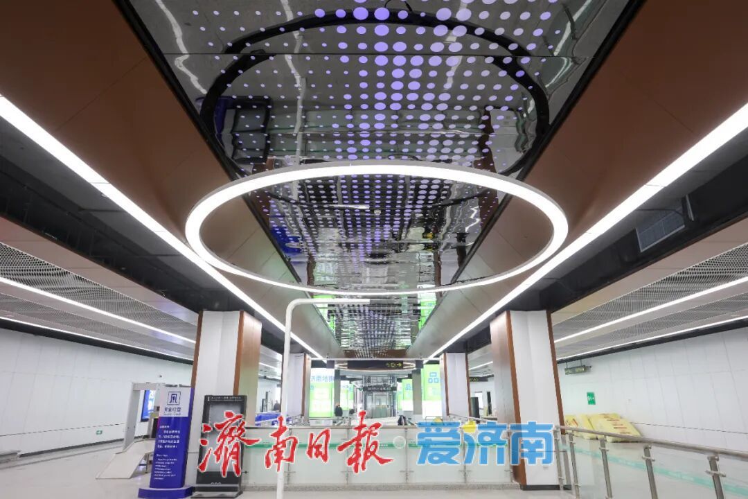 济南轨道交通4、8号线和6号线东段车站实景“上新”