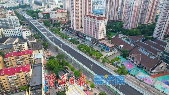 济南纬二路跨铁路天桥改造迎重要节点