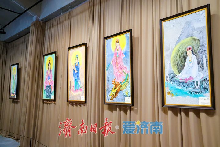 一年四季 泉在济南丨济南上新街“墨艺正浓”艺术展精彩启幕