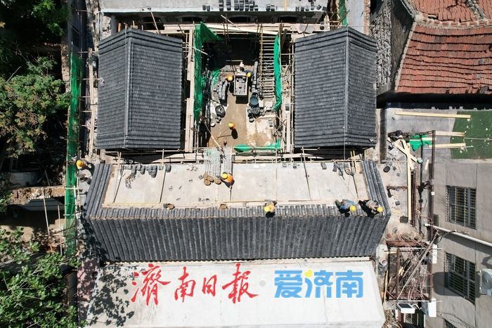 济南百年建德里修缮推进 让商埠记忆“活”起来