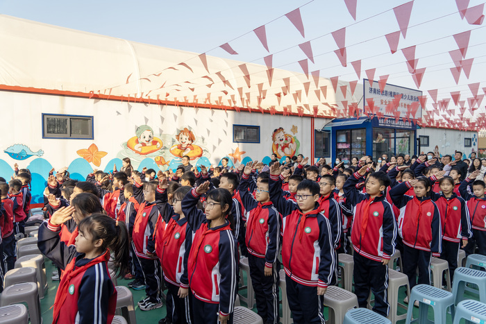 “游泳吧·少年”！槐荫区防溺水普及游泳教育进校园活动启动