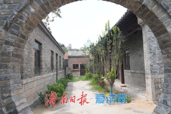 一年四季 泉在济南丨济南上新街老院落修缮焕新 院落连通添绿意