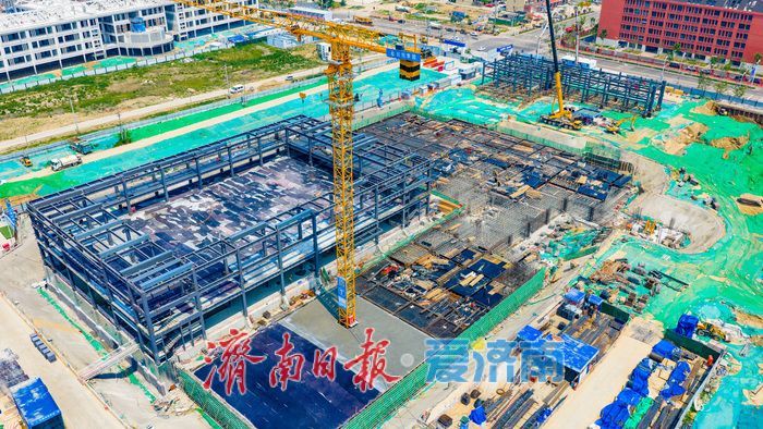 项目强省会｜优质教育向北延伸 省实验鹊华初中部项目进展顺利
