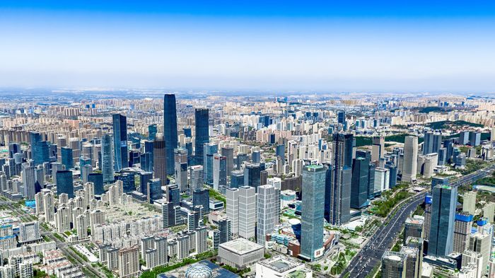 截至目前，济南CBD片区实际入驻使用率达77%