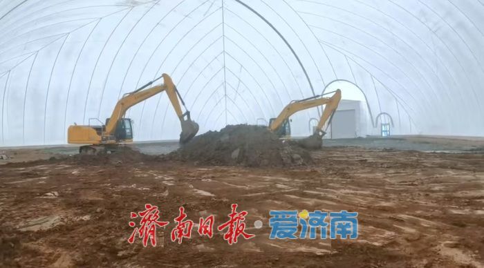 洪楼1905项目的基坑气膜有啥秘密？