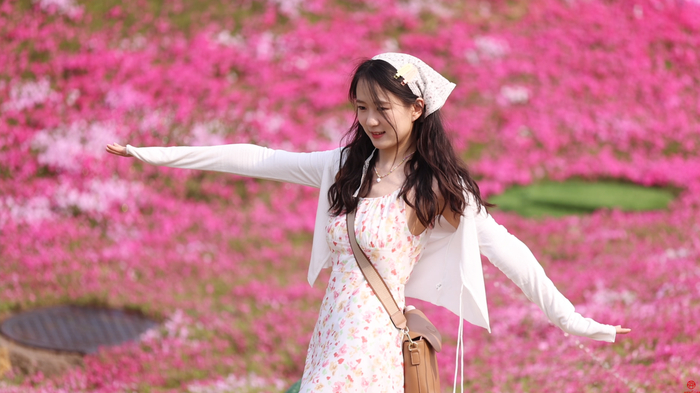 “泉”在济南过五一｜龙鼎大道 花海之旅