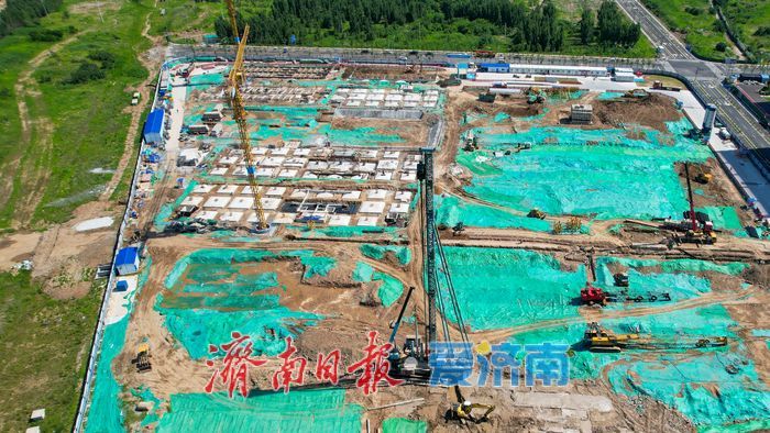 济南特医食品制造产业园项目建设有序开展 赋能生物医药健康产业高质量发展