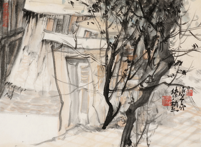 赵德勋山水小品｜传统法度融现代意蕴 笔简意浓写纸短情长