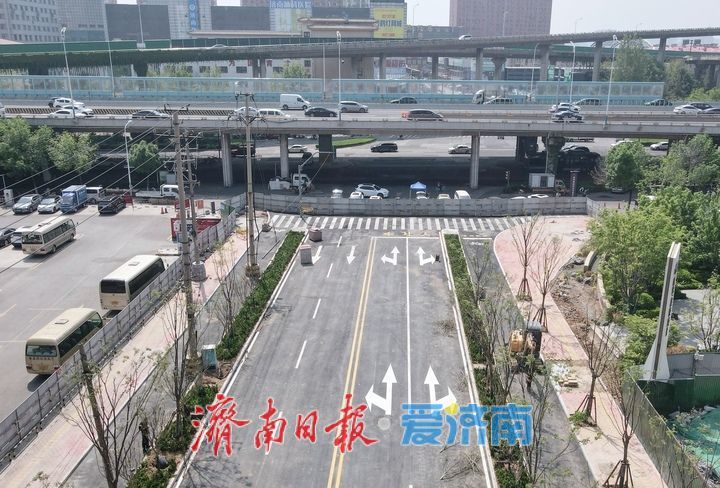 百米“瓶颈路”打通，济南北湖片区交通路网更趋完善