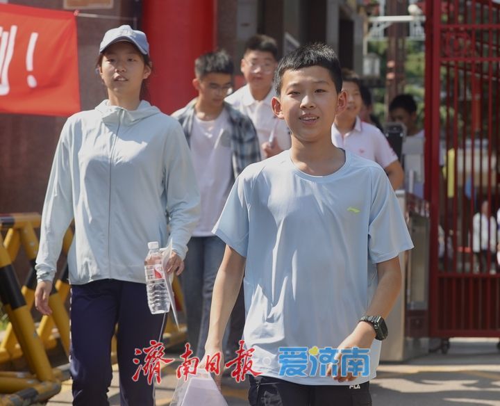 少年加油！济南中考考生提前探场