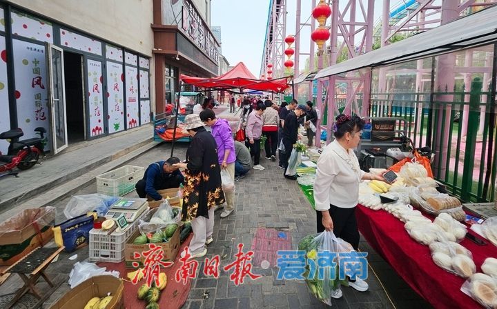 一年四季 泉在济南丨逛早市，感受烟火气里的慢生活