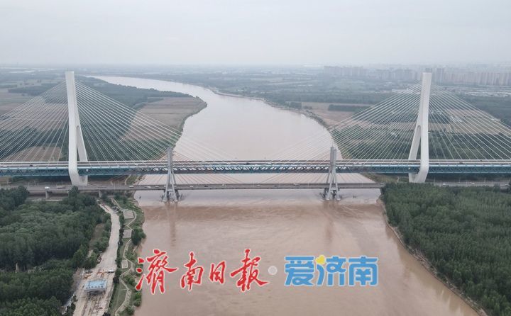 黄河济南段即将迎来最大流量