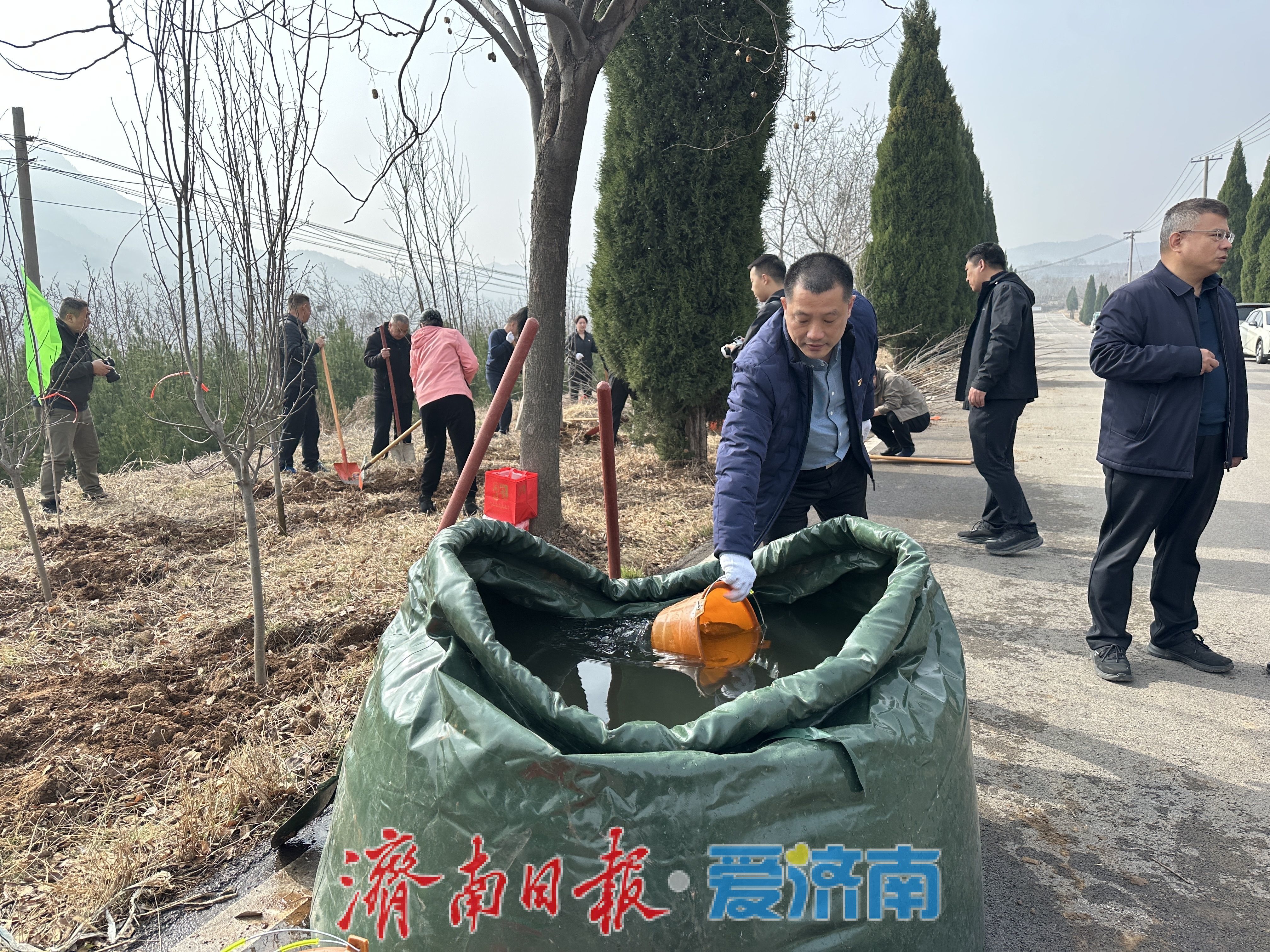 奔赴春光之约，共植泉城新绿 济南市全民义务植树活动全面启动
