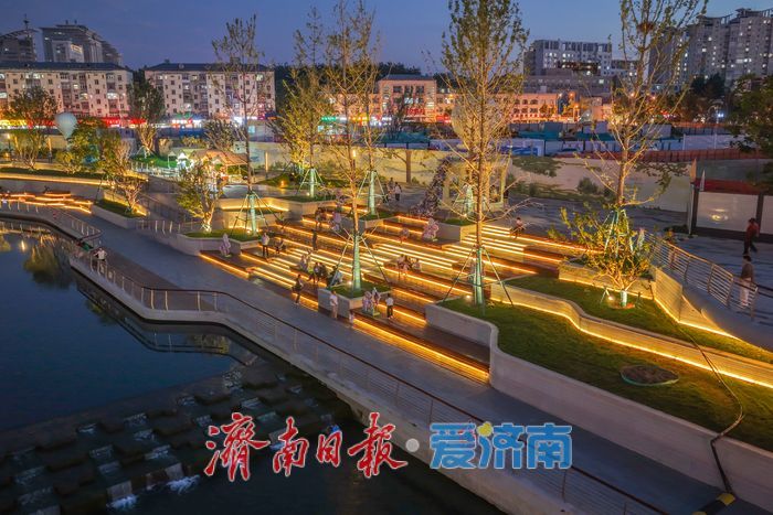 全福河，济南夜游新选择