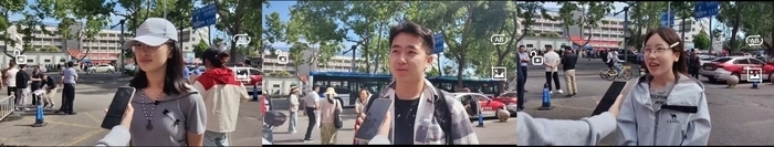 济南高考考场外，这一幕让人暖心