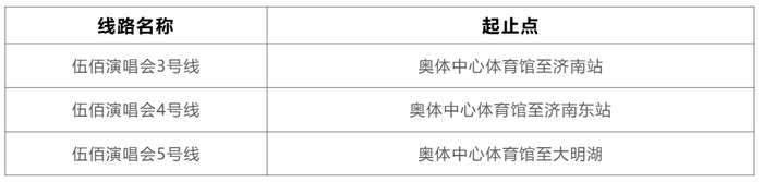这个周末，济南公交歌迷专线与您相约伍佰演唱会